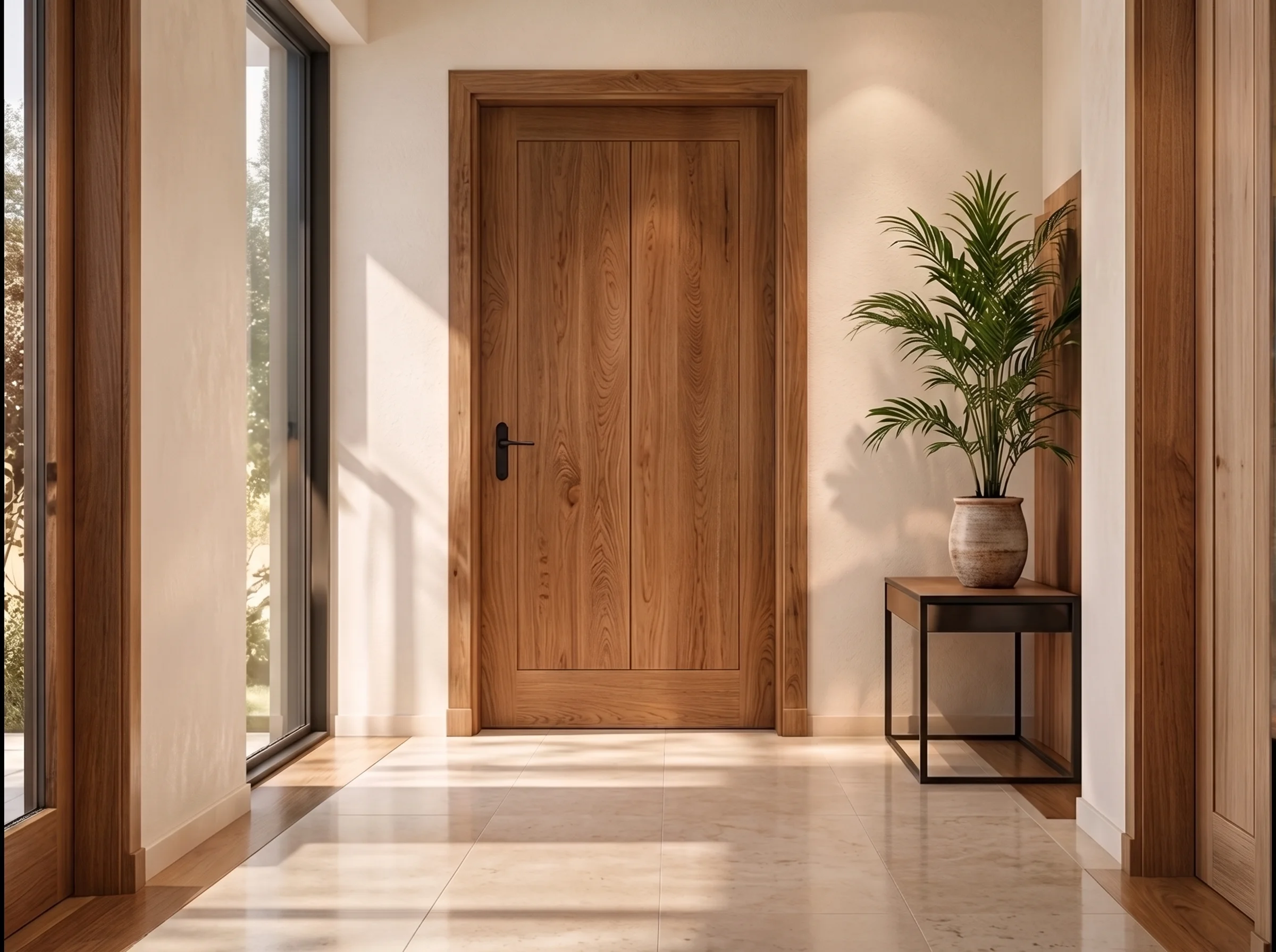 Our custom wooden doors process